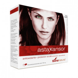 Astaxansor.  Antioxidante y protector ocular.